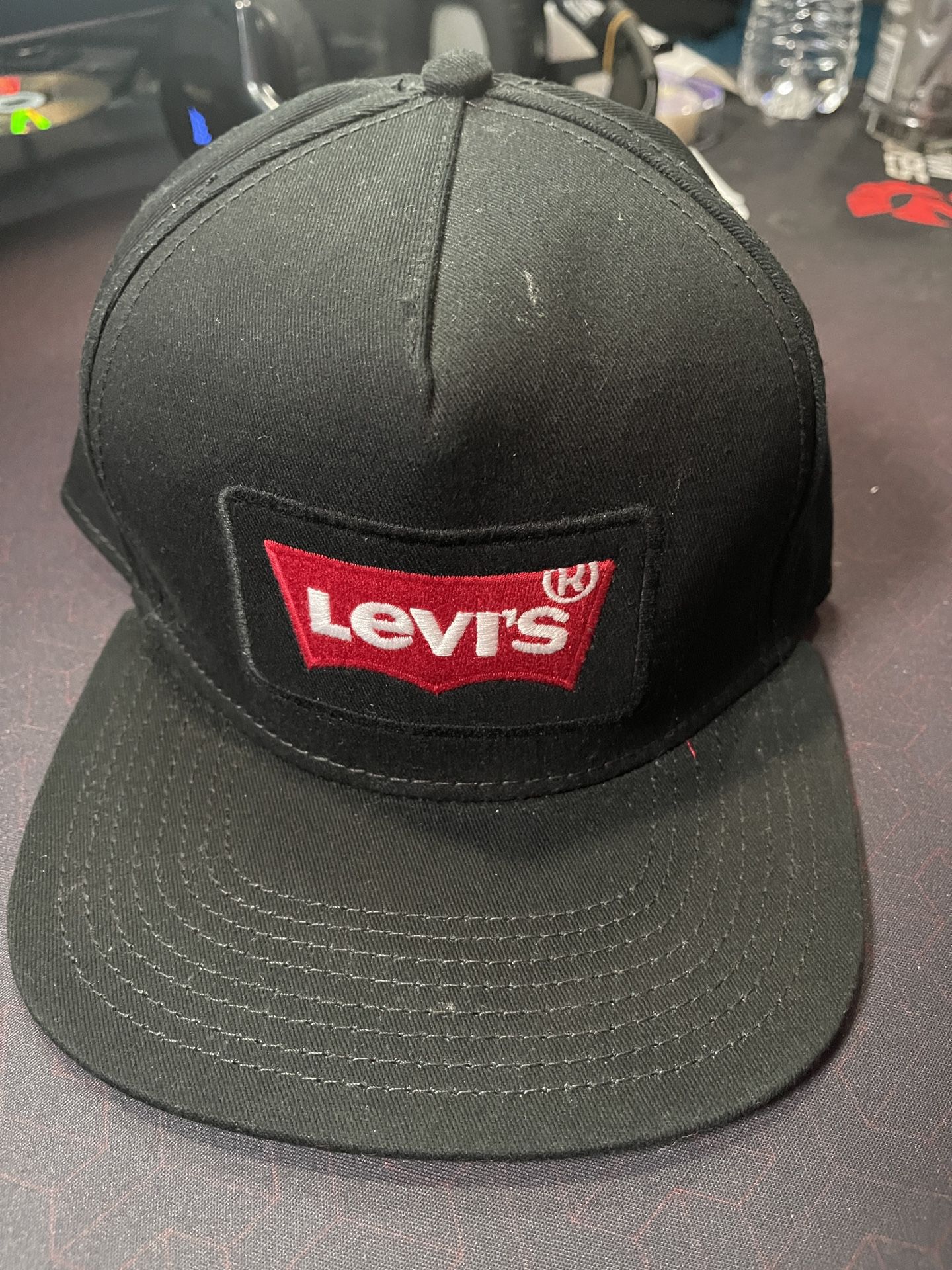 Levi’s Black and Red Snapback Adjustable