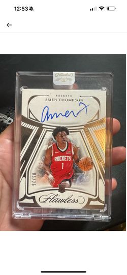 Amen Thompson Flawless Rookie Auto