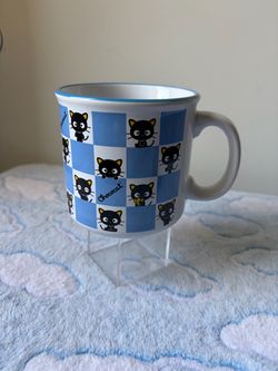 Silver Buffalo Sanrio Hello Kitty and Chococat, Ceramic Camper Mug