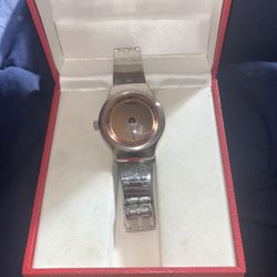Silver Fossil Sports Watch 