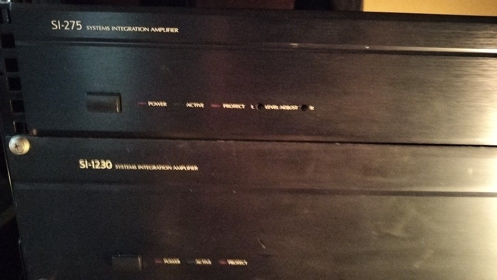 2 NILES Integrations AMPLIFIERS SI-275 & SI-1230 Series 2