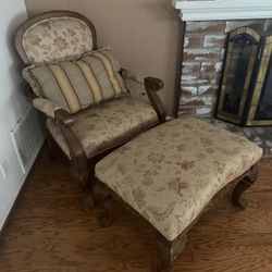 Chair And Ottoman