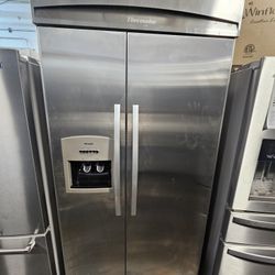 42" THERMADOR BUILT IN STAINLESS STEEL REFRIGERATOR 