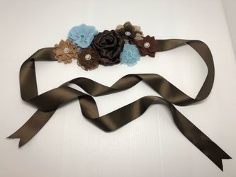 Maternity sash/Cinto de maternidad/ Hecho a mano/Handmade/Mommy to be belt/Baby Shower belt/ Baby Shower Idea