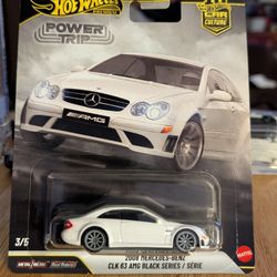 Hot Wheels 2008 Mercedes Benz Clk 63 AMG  Black/Serie 