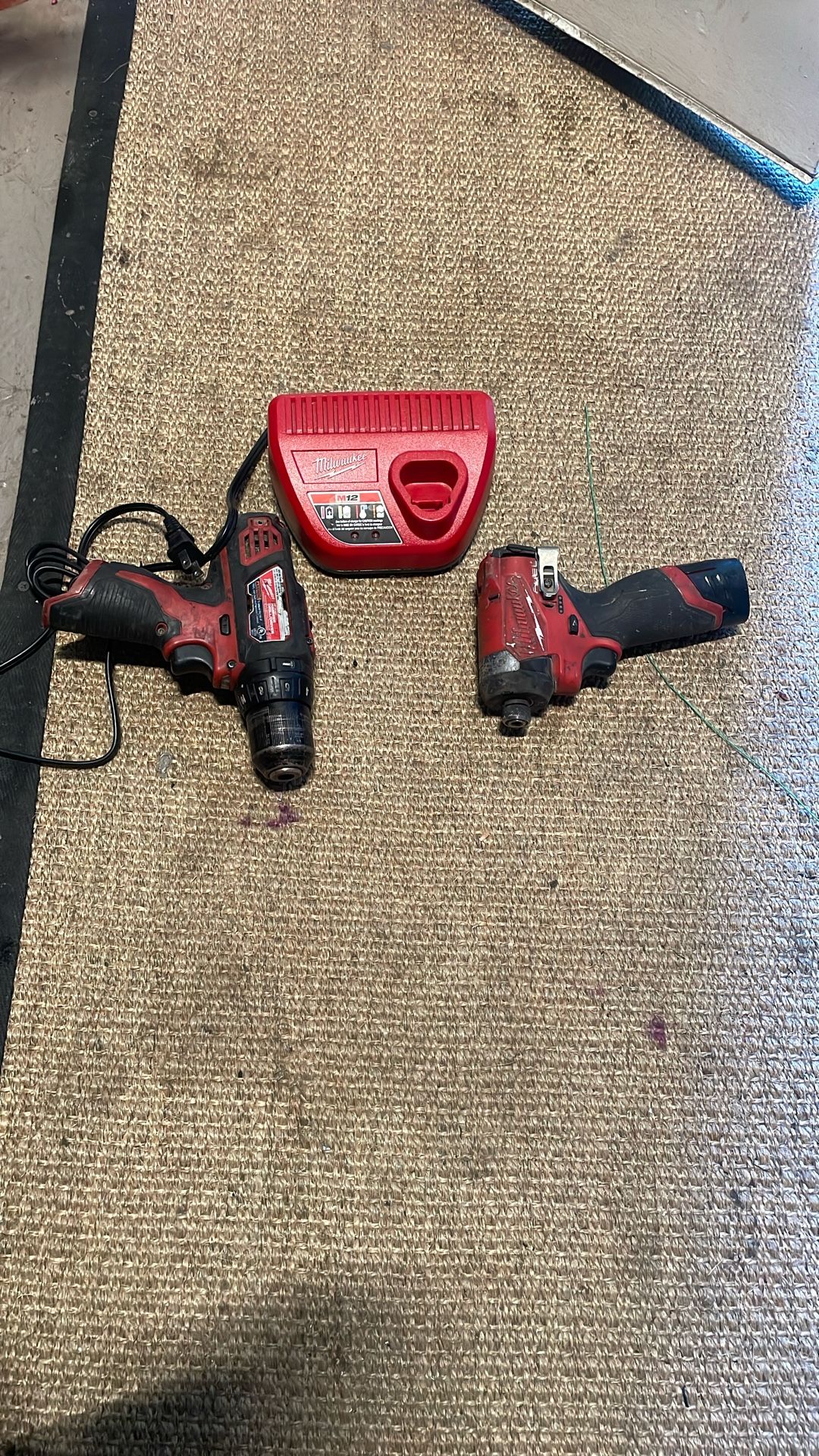 Milwaukee impact In One Hammer Drill Charger One Charger $100