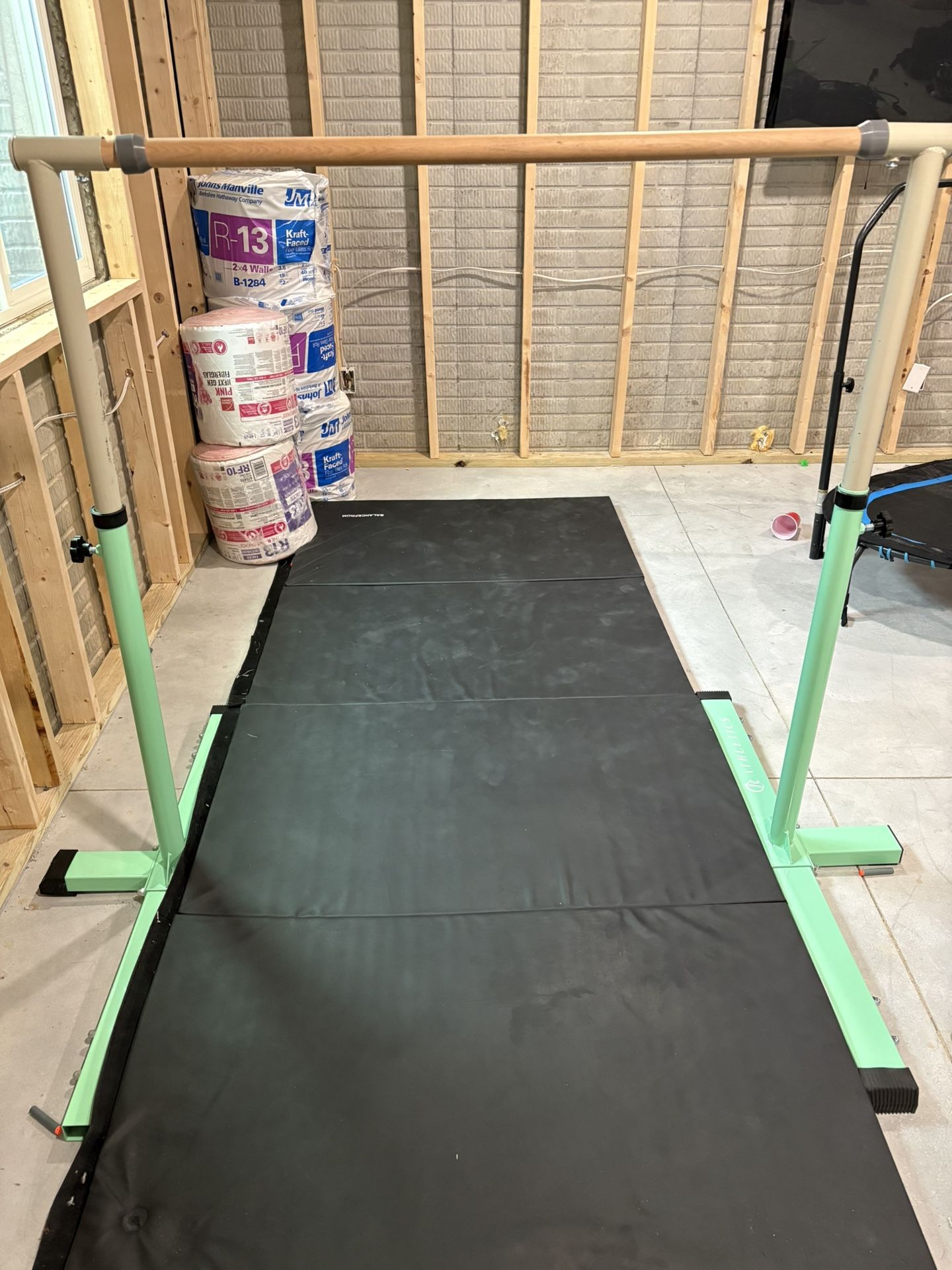 Gymnastics Bar And Mat