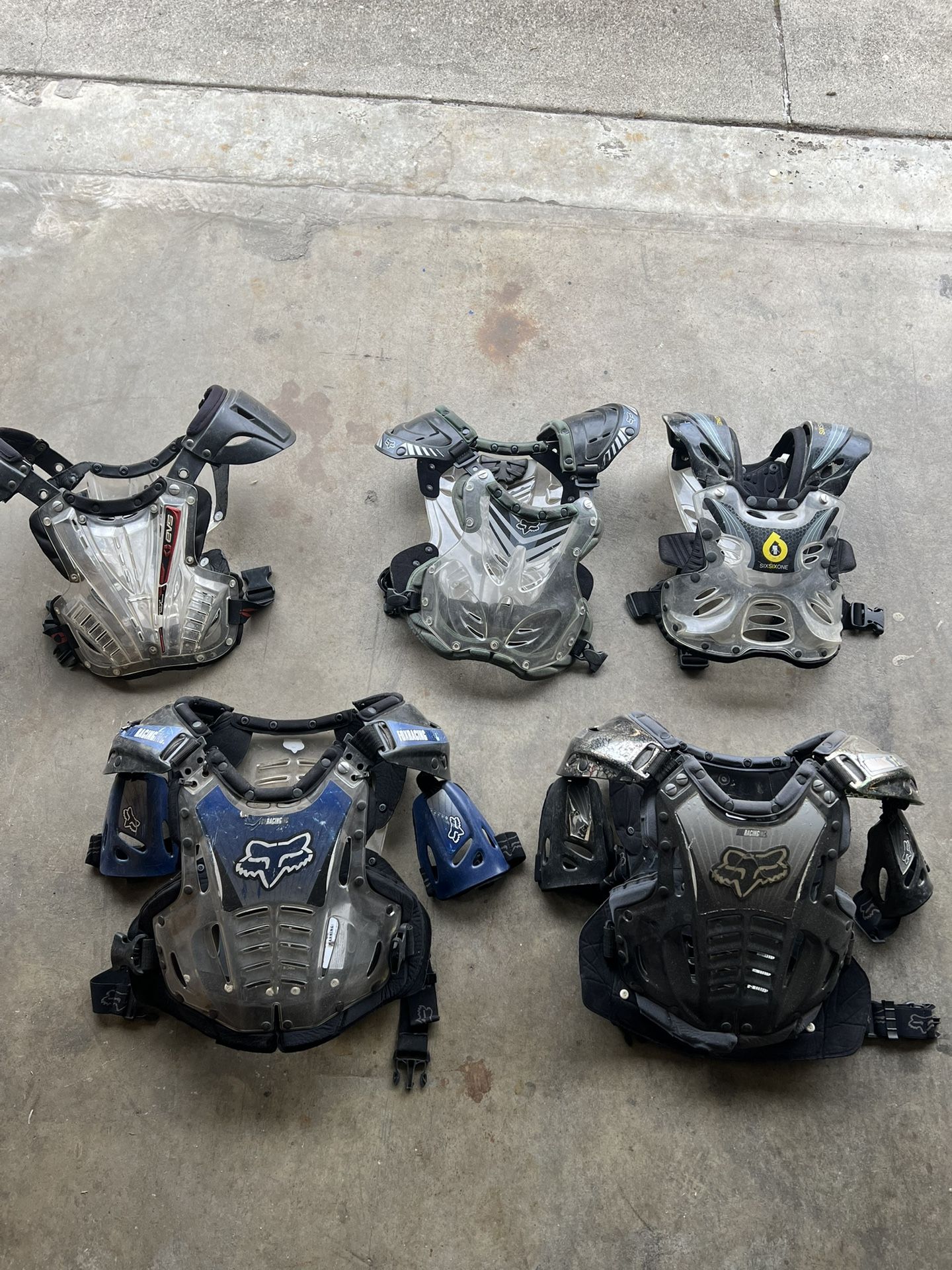 Motorcycle Chest Protectors & Helmets