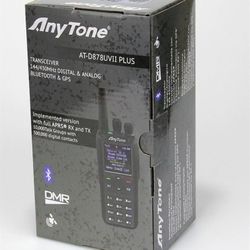 Anytone 878 UVII Plus DMR Radio