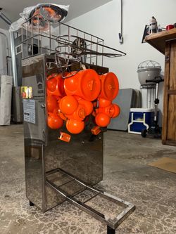 Commercial orange juice machine