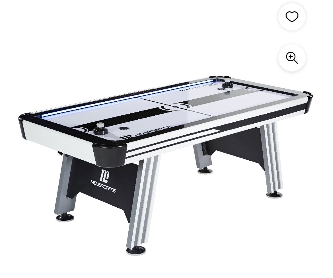 Medal Sports Air Powerd Hockey Table  Size: 84 in x 42 in x 32 in