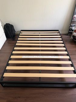 Full size metal bed frame