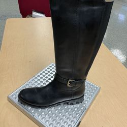 New Black Designer High Boots