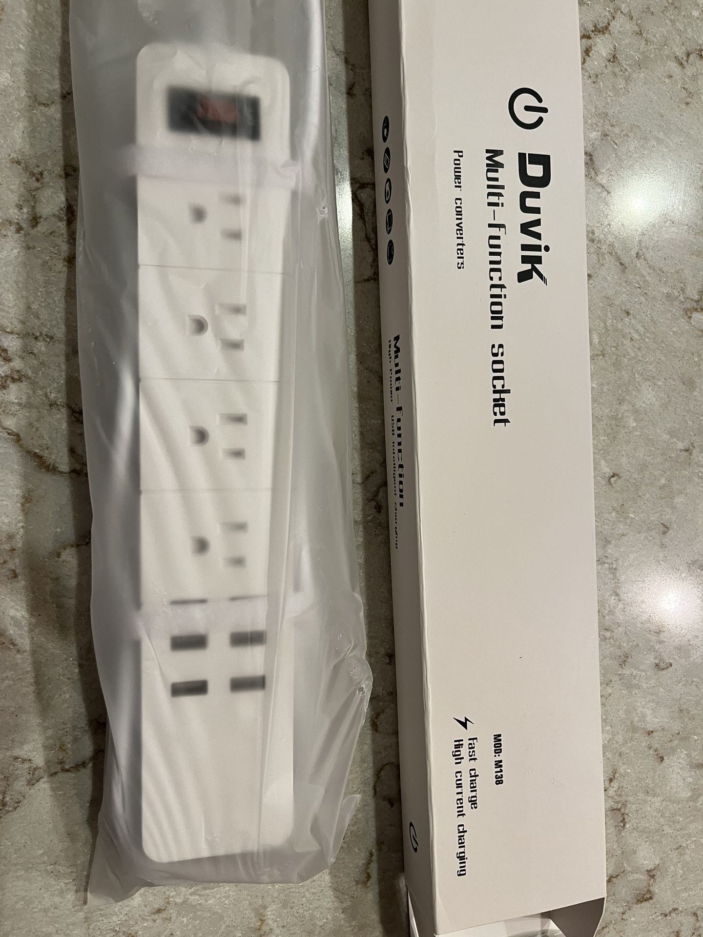 Multi Functional Socket Set With 4 USB Ports