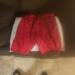Red Blue Gear Shorts