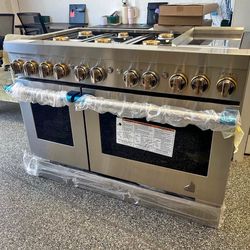 48”  JennAir Pro Range • Dual Fuel • $14K Retail SAVE BIG!   (Model JDRP548HL)