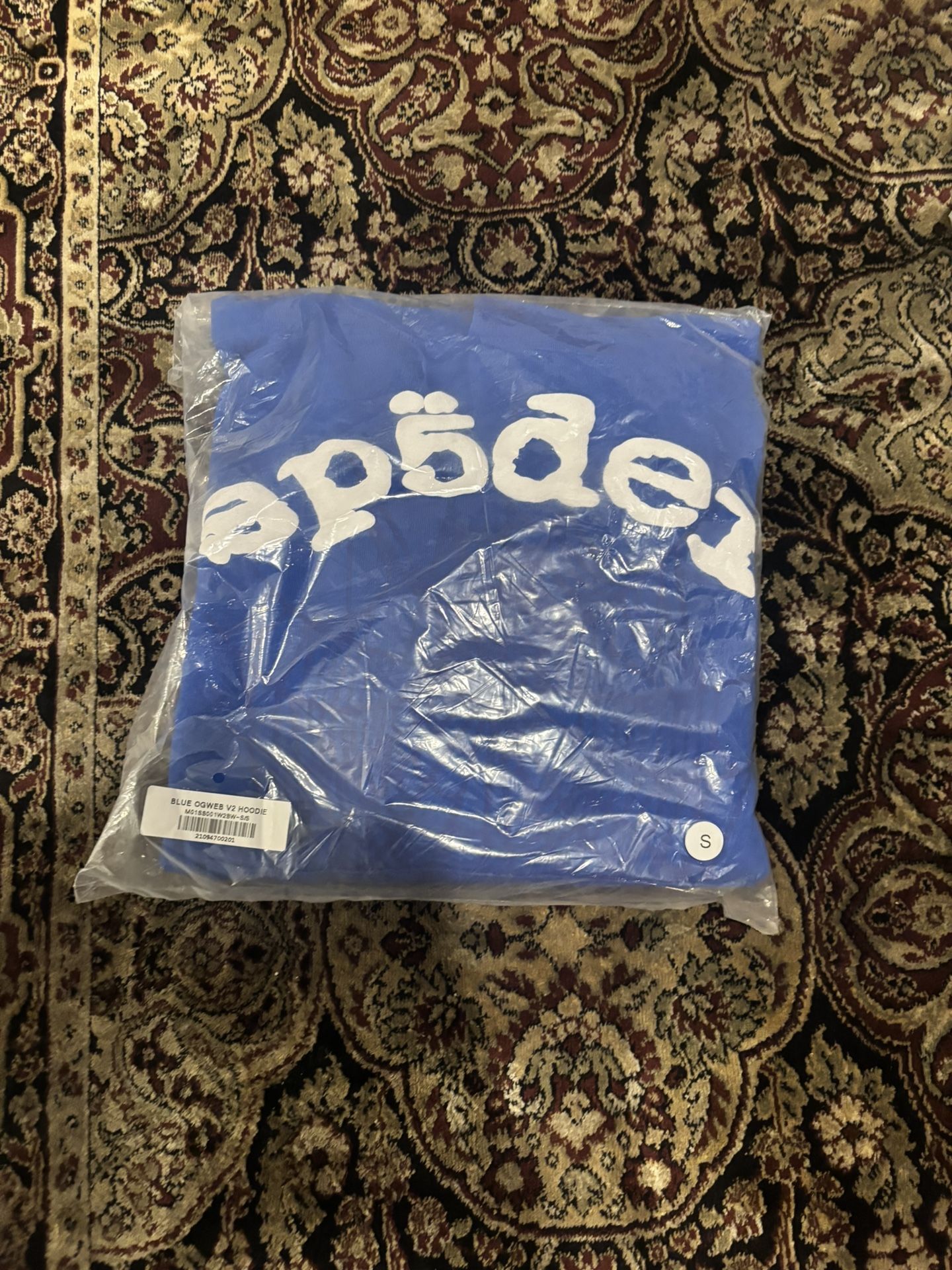 Blue Spider Hoodie