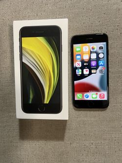 Apple iPhone SE 2nd Génération 64gb Black Unlocked with Box
