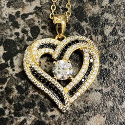 Gold-Plated Heart Necklace
