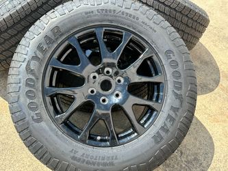 20" HRE Wheels 6x5.5 Fits Chevy Tahoe Silverado Tesla Cybertruck Goodyear A/T LT285/65R20