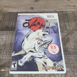 Okami Nintendo Wii Video Game - WORKS