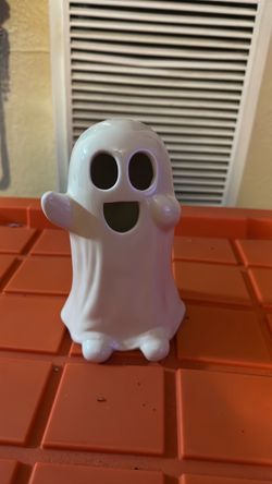 Halloween ghost tea, light lamp