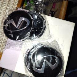 60mm Infiniti Wheel Center Emblems