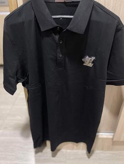 Crystal Encrusted Lv Shirt 