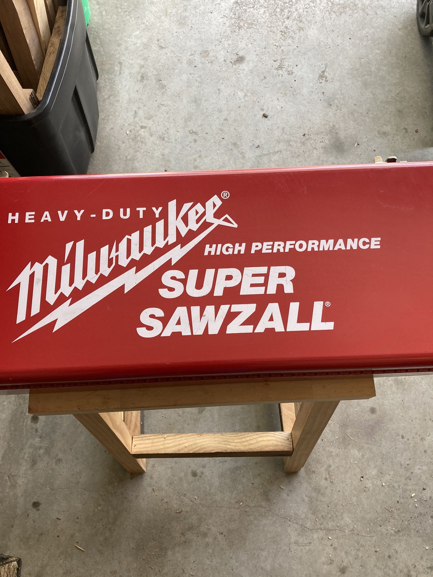 Corded Milwaukee Super Sawzall