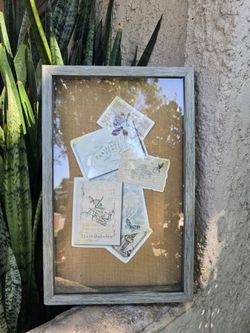 Shadow box 11 x 17, opens from front
