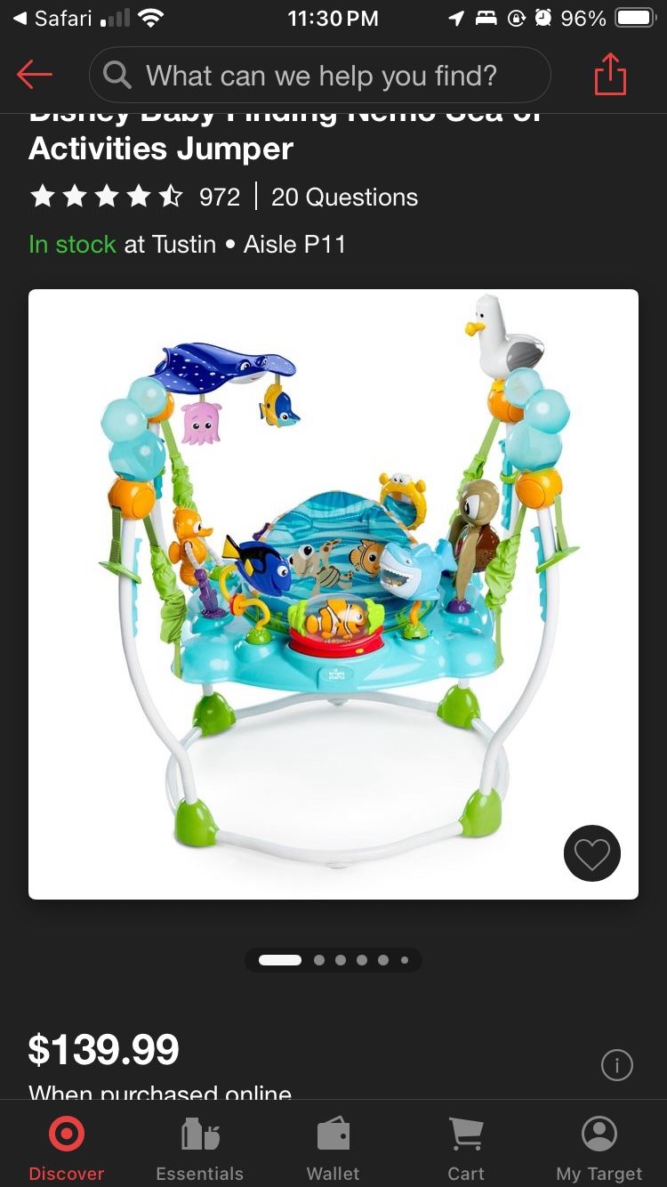 Finding Nemo Baby Jumper