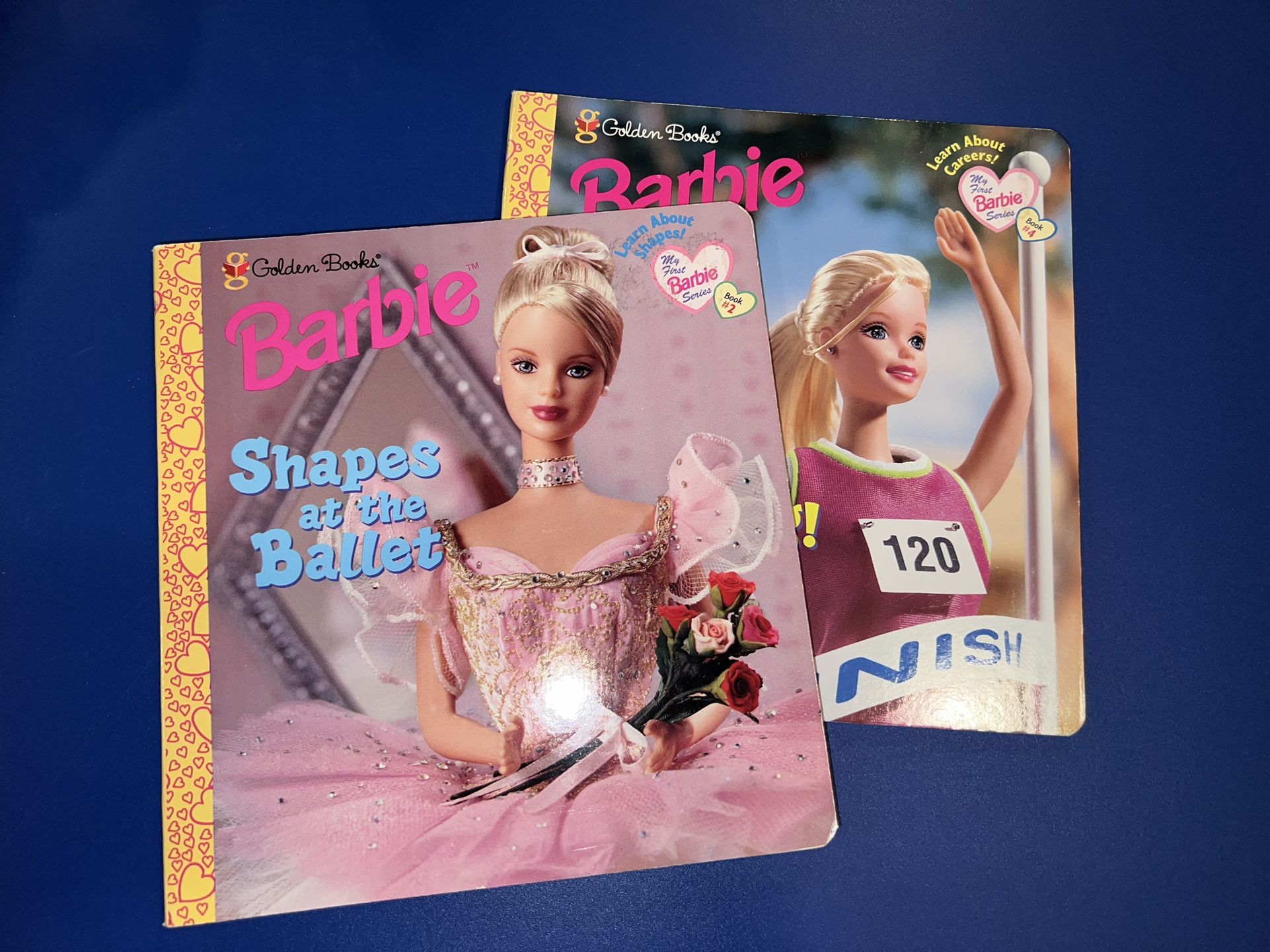 2 LIMITED EDITION: Vintage My First Barbie Series Picture Books (Golden Books) 