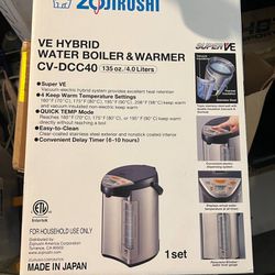 Zojirushi VE Hybrid Water Boiler