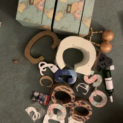 Huge Lot Brand New Letter Decor C’s