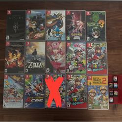 Nintendo Switch Games $30 Each