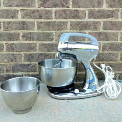 Vintage Hamilton Beach Chrome Mixer
