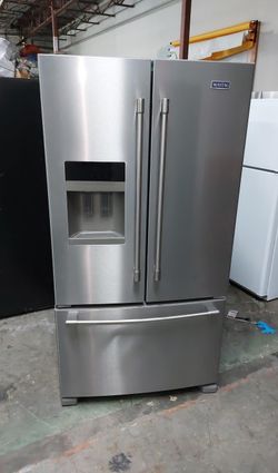 Stainless Steel Maytag French Door EnergyStar Fridge