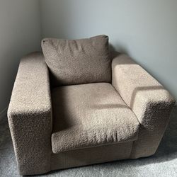 Custom Oversized Swivel Chair 