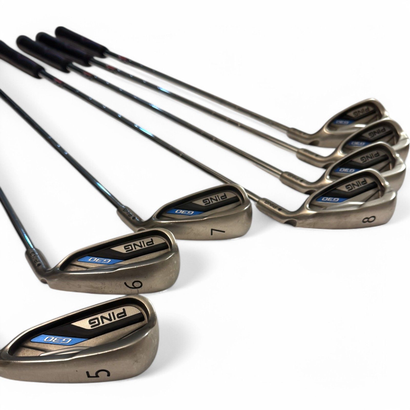 Ping G30 [Black Dot] Iron Set PW UW (Stiff CFS DISTANCE