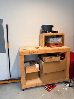 Wooden Workbench