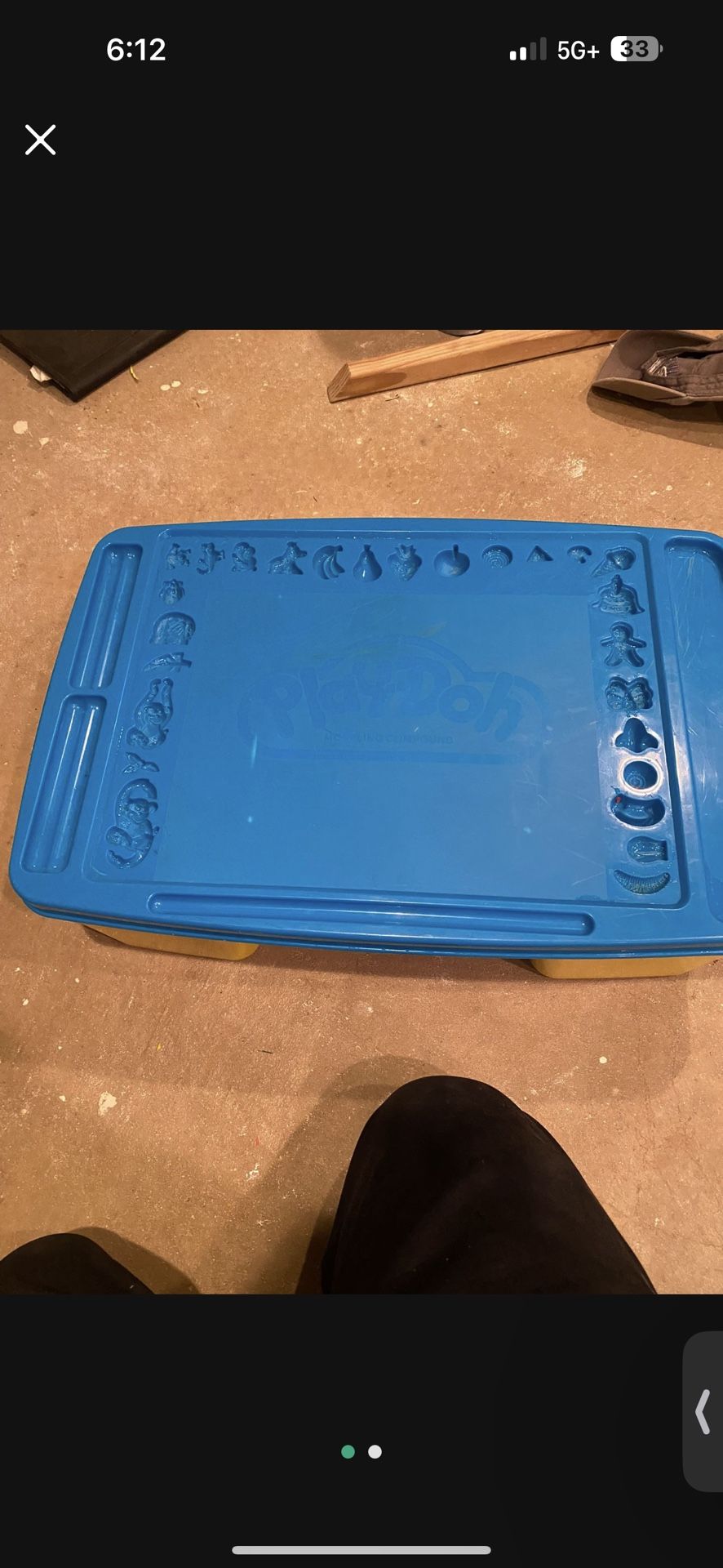 Play-Doh Storage bin