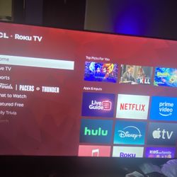 43’  TCL roku tv