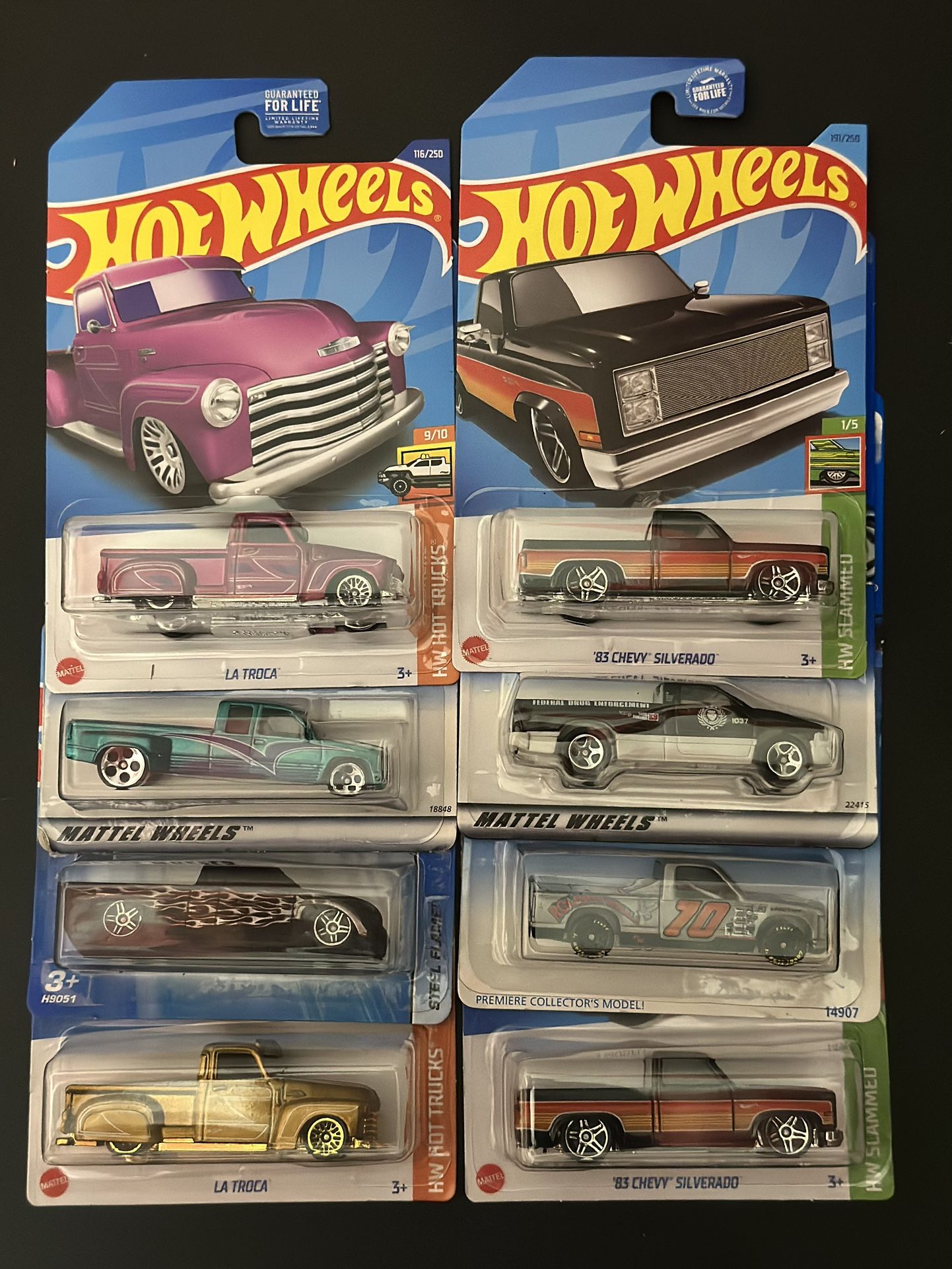 Hot Wheel Trucks lot 8