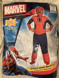 Spiderman costume 4-6 Years Old - SMALL