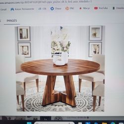 Tribesigns 47 Inch New Wooden Dining Table In Box