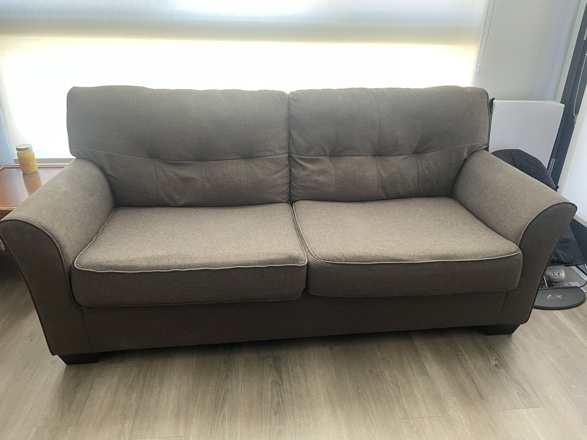 Comfortable Sofa Set (2-Seater + Chaise Chair) – Excellent Condition