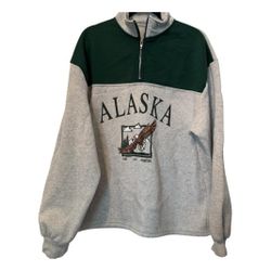 Alaska quarter zip sweatshirt (Women's XXL)
