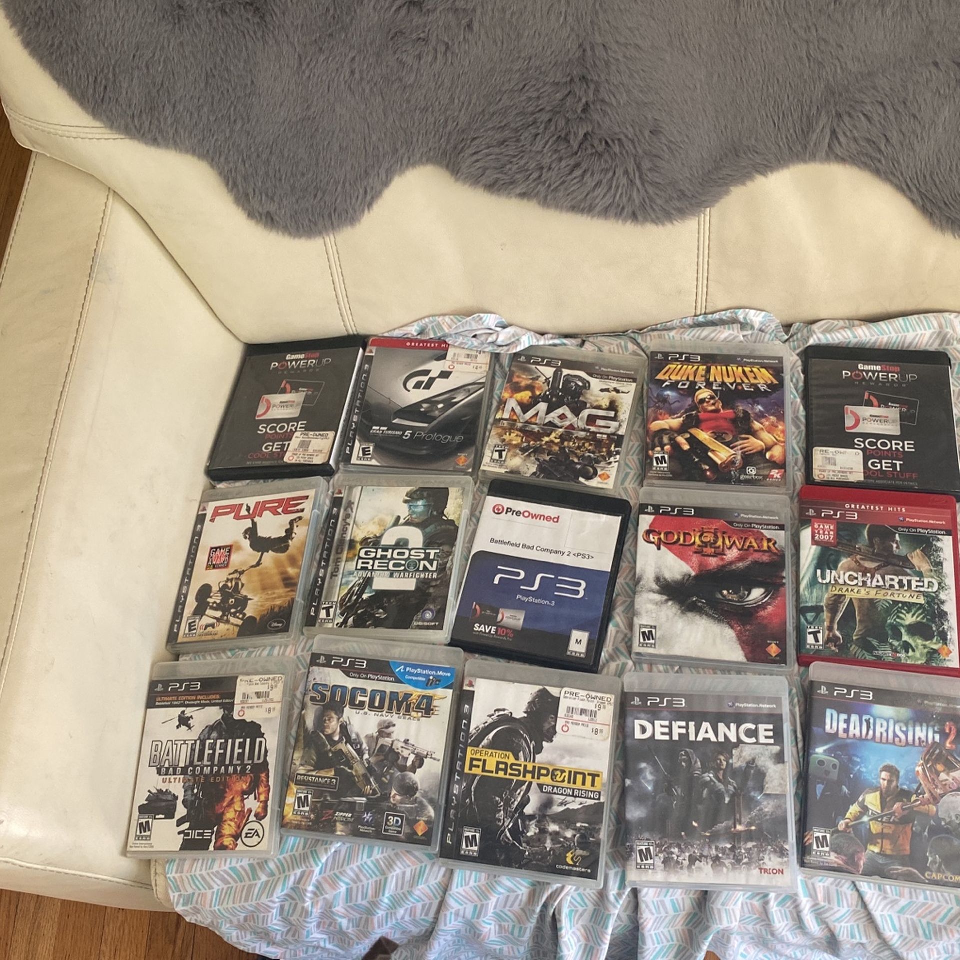 PS3 Games And One PS4 Game