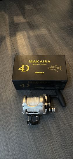 Okuma  Makaira 30ii SEa - 130# braid; 200# wind on leader