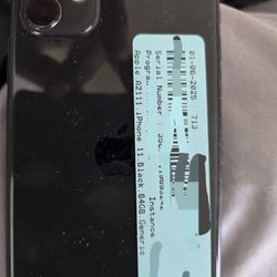 Iphone 11 64gb . Working 